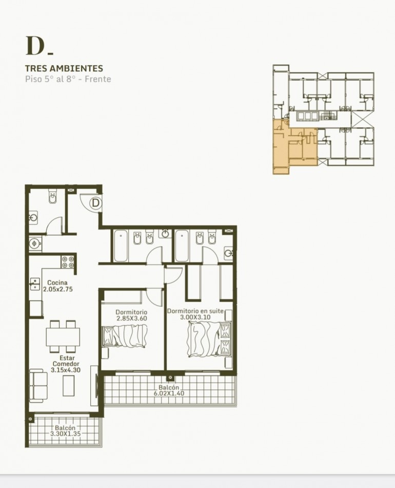 Venta Departamento 3 ambientes - Emprendimiento En Pozo - Moron Yatay 754 - Financia